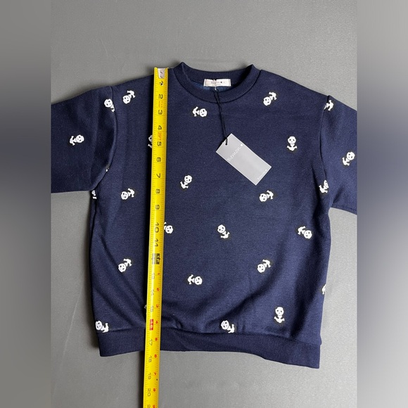 Bemon| Navy Panda Sweatshirt | Size 5-6Y - Picture 7 of 9